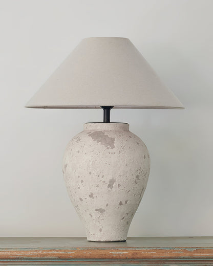 Tuscan Stone Nightstand lamp Table Lamp