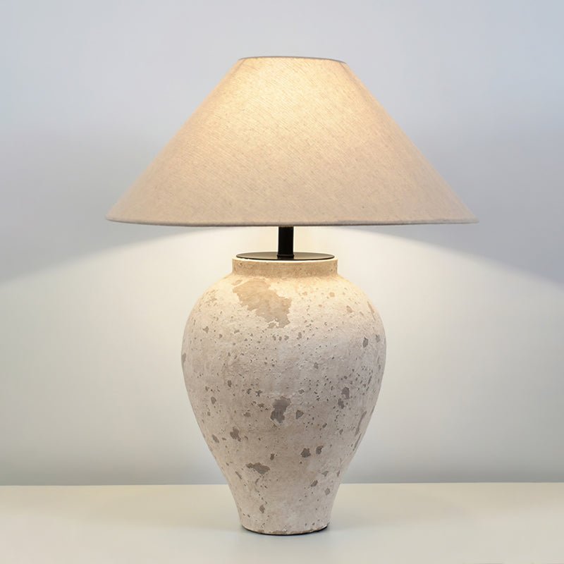 Tuscan Stone Nightstand lamp Table Lamp