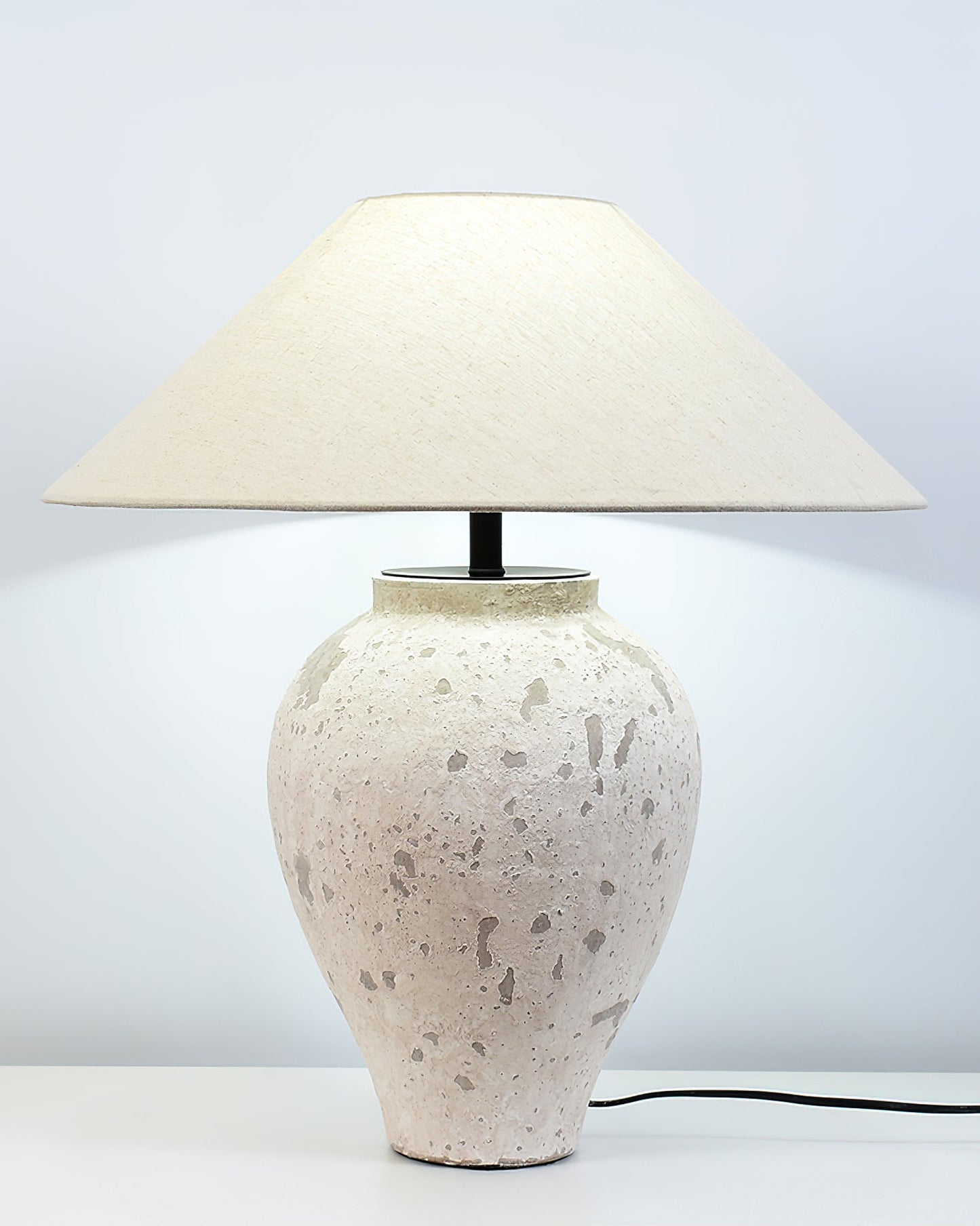 Tuscan Stone Nightstand lamp Table Lamp