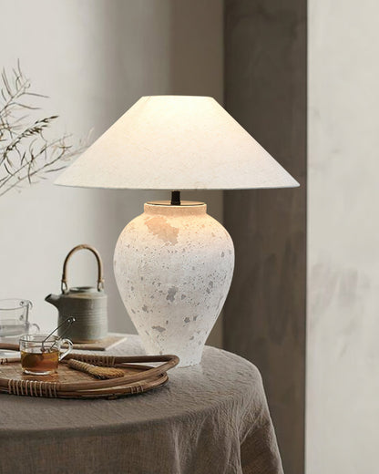 Tuscan Stone Nightstand lamp Table Lamp