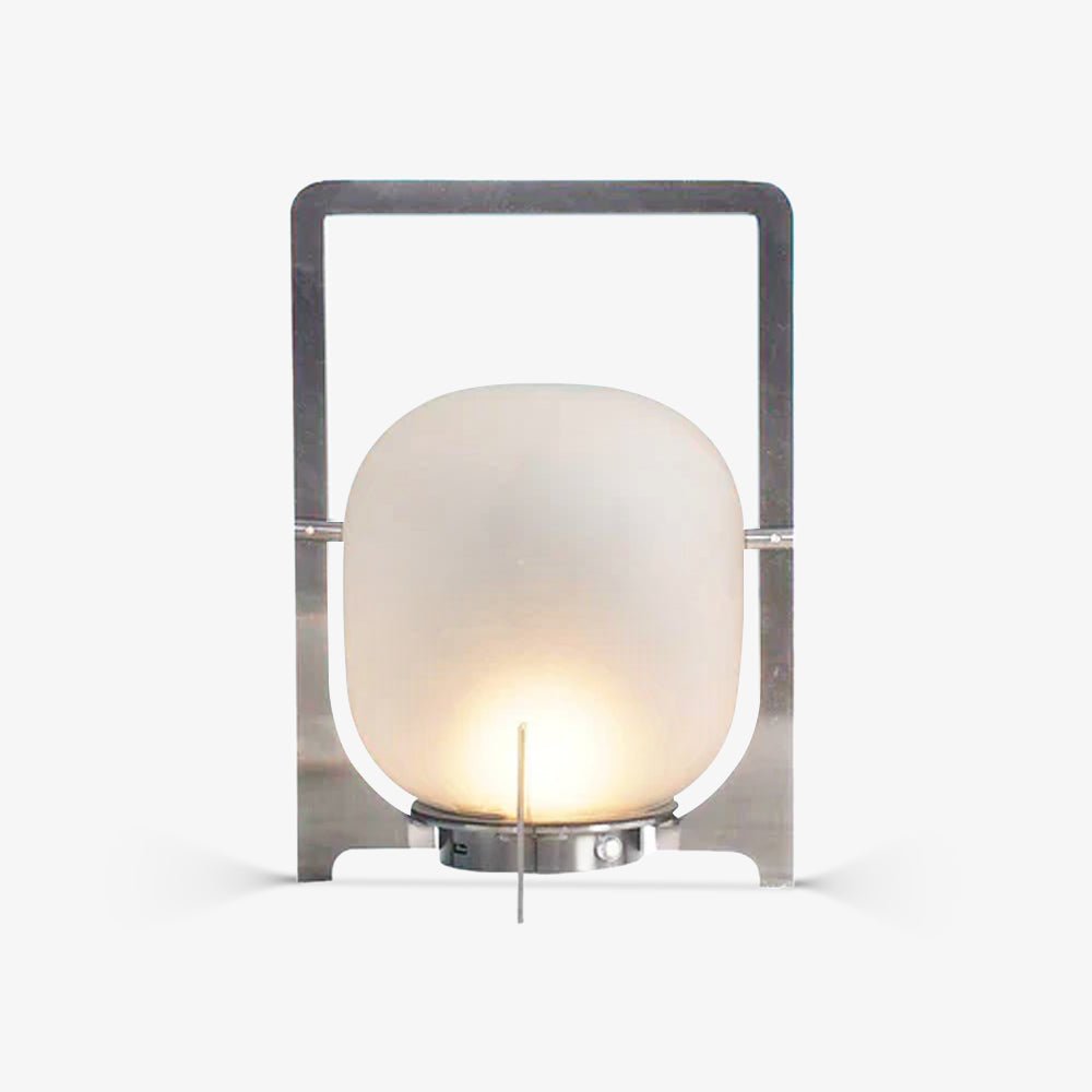 Steel Twilight Lantern Bedside lamp Table Light