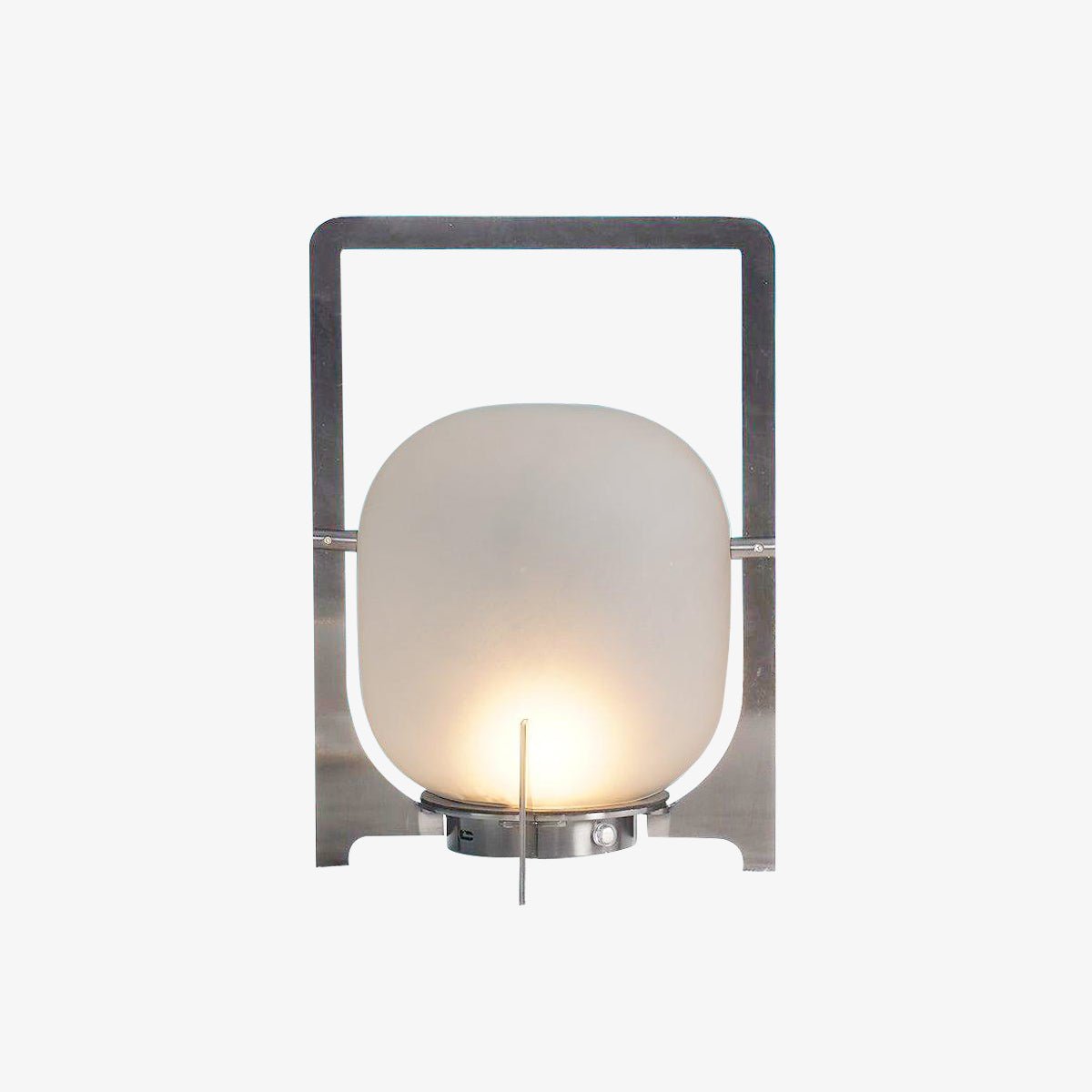 Steel Twilight Lantern Bedside lamp Table Light