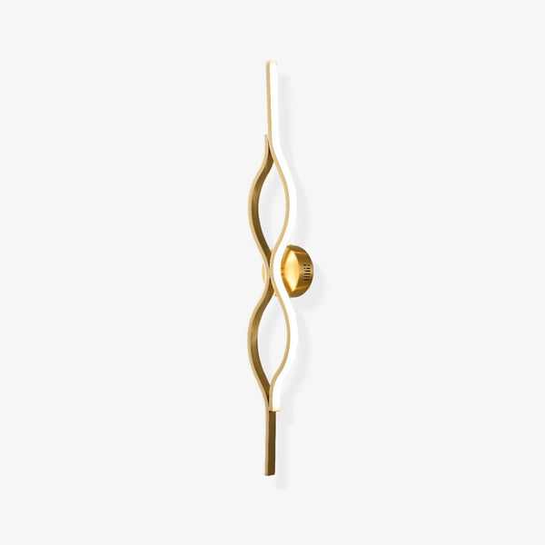 Twist Brass Wall light Wall Light