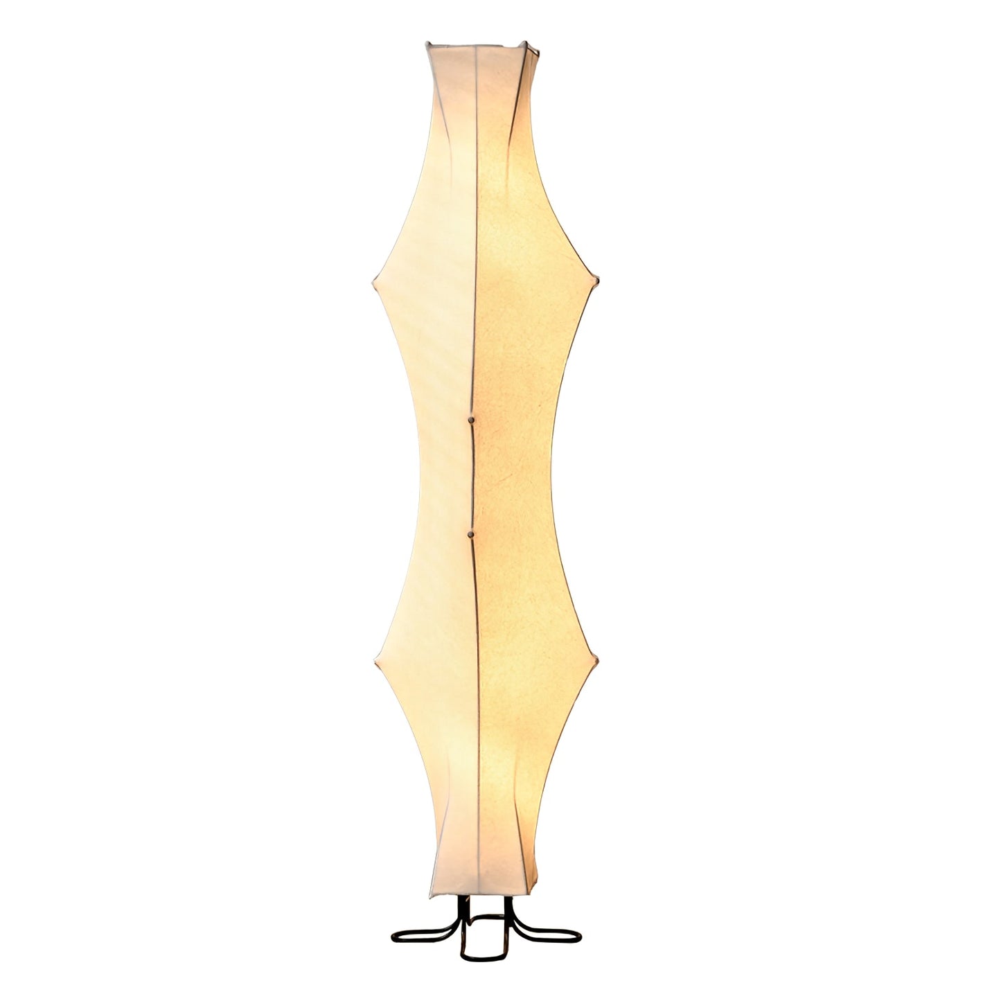 Twist Silk Tall Lamp Floor Lamp