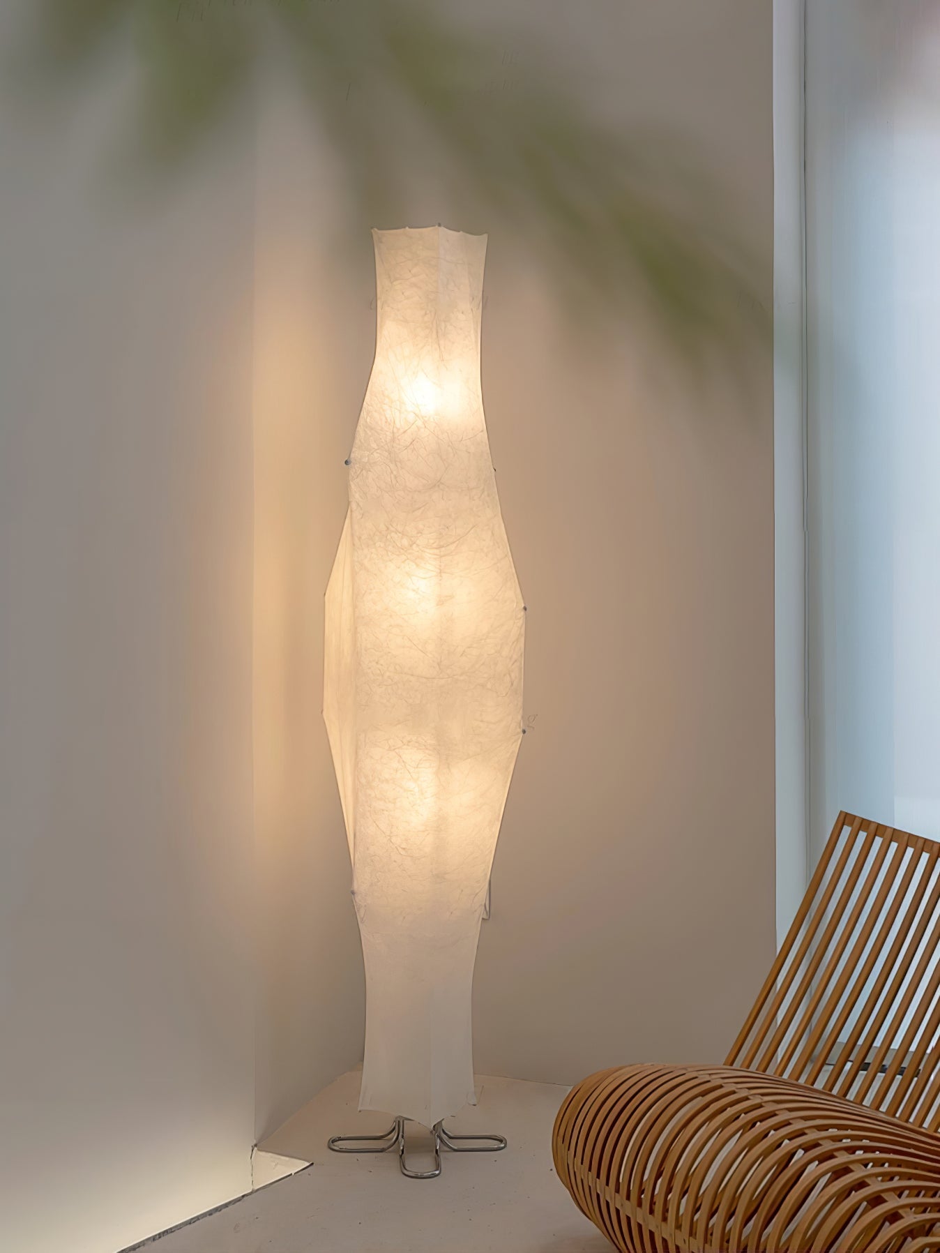 Twist Silk Tall Lamp Floor Lamp