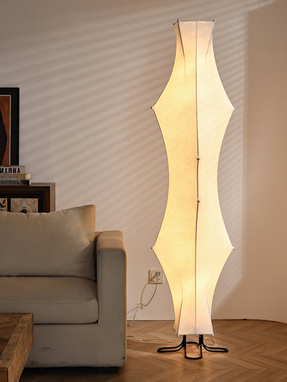 Twist Silk Tall Lamp Floor Lamp