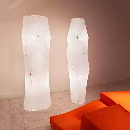 Twist Silk Tall Lamp Floor Lamp