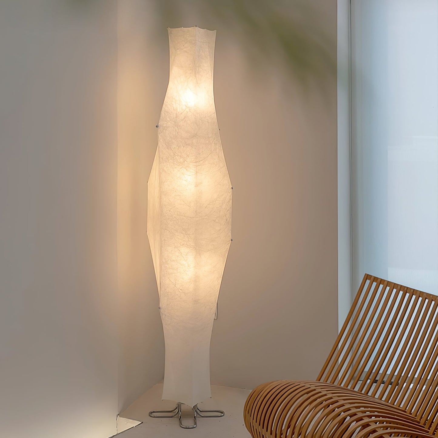 Twist Silk Tall Lamp Floor Lamp