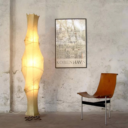 Twist Silk Tall Lamp Floor Lamp