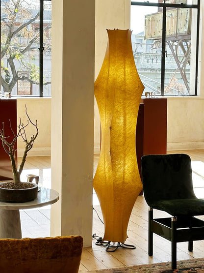 Twist Silk Tall Lamp Floor Lamp