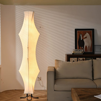 Twist Silk Tall Lamp Floor Lamp