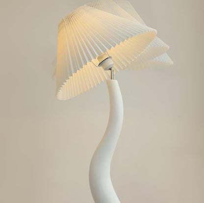 Twisted Pleated Accent Lamp Floor Lamp