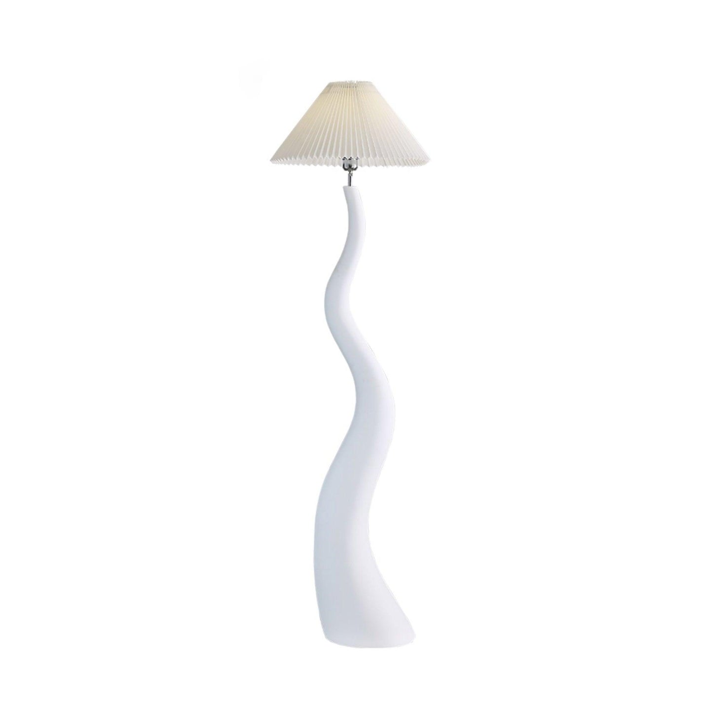 Twisted Pleated Accent Lamp Floor Lamp