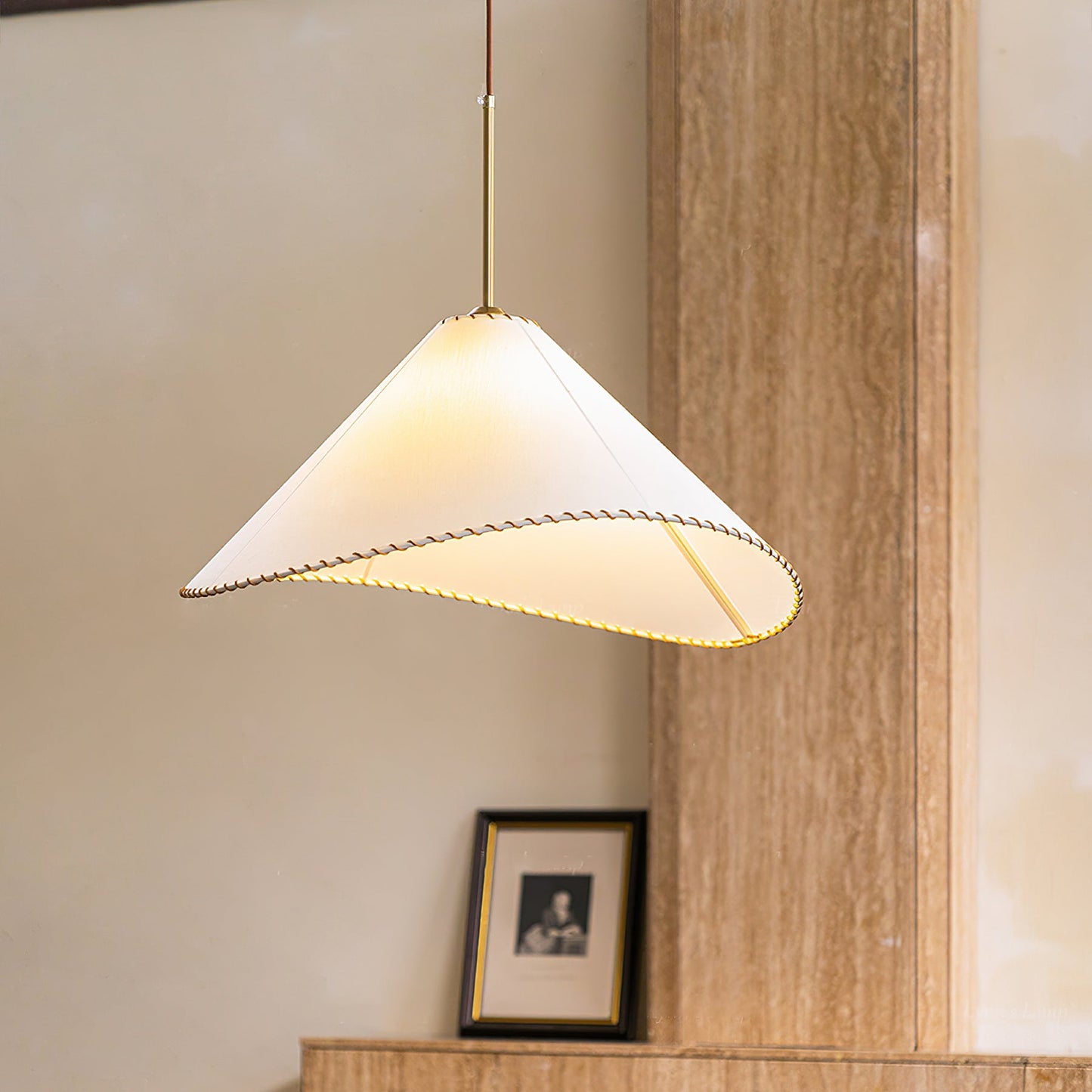 Twisted Shade Hanging light Pendant Lamp