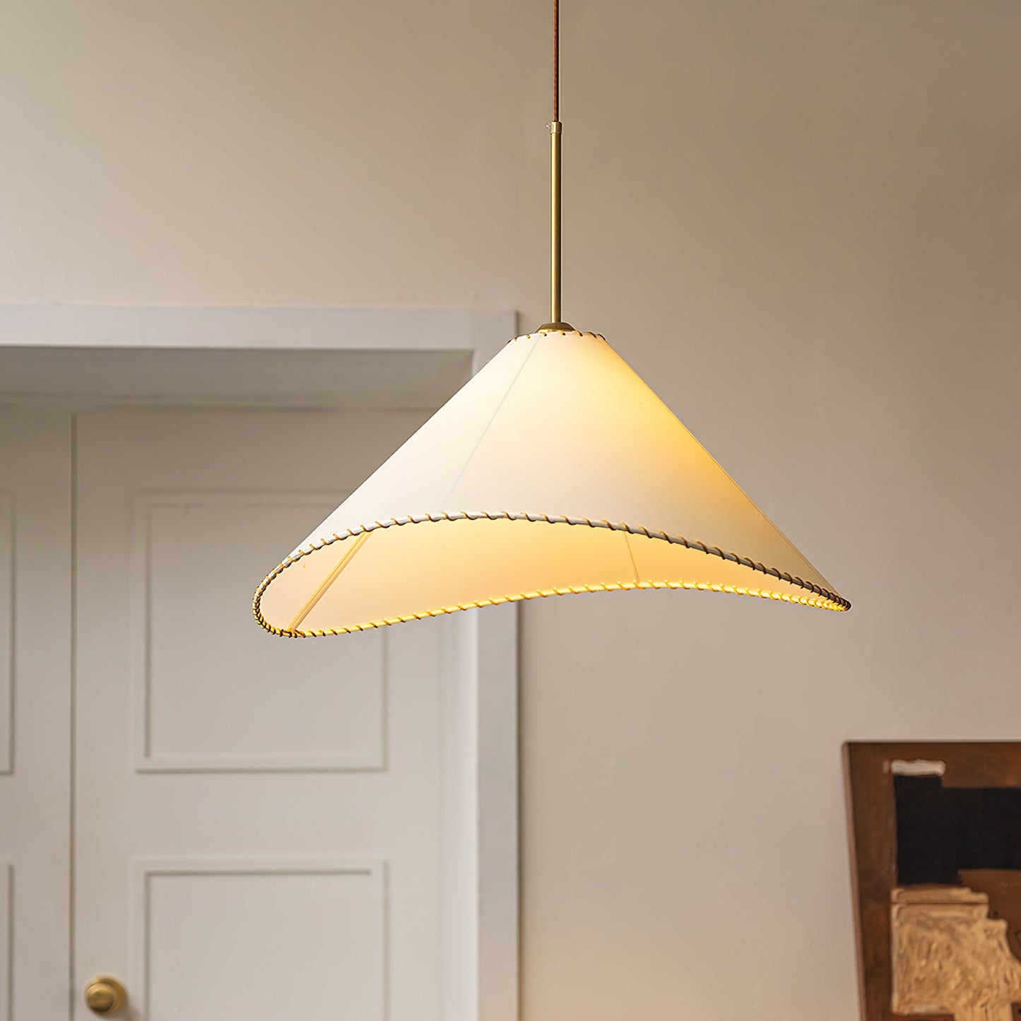 Twisted Shade Hanging light Pendant Lamp