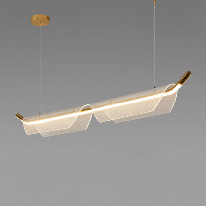 Two Boats Acrylic Drop light Pendant Light