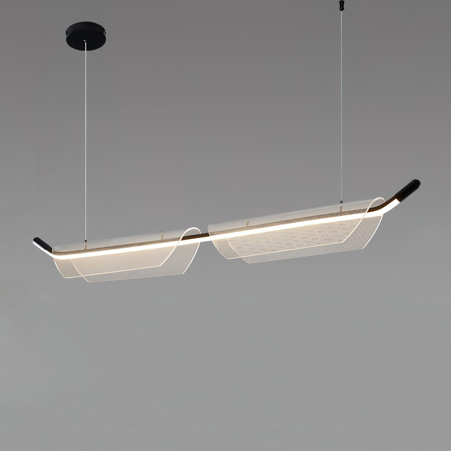 Two Boats Acrylic Drop light Pendant Light