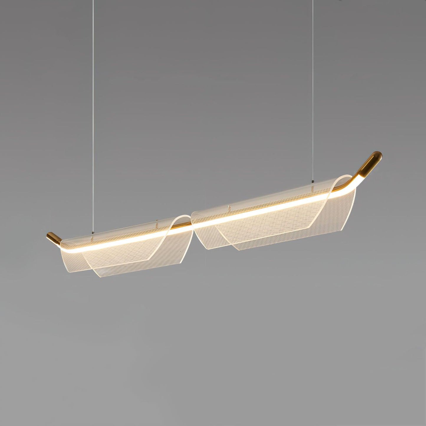 Two Boats Acrylic Drop light Pendant Light