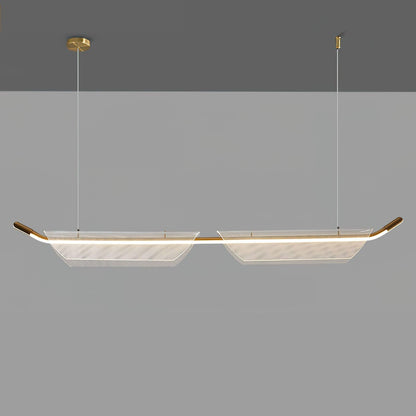 Two Boats Acrylic Drop light Pendant Light