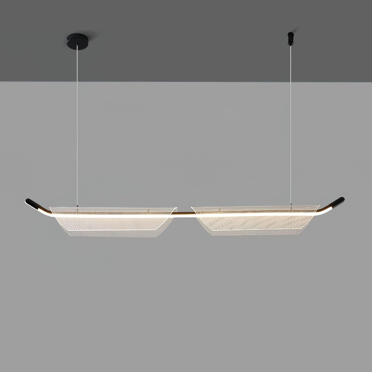 Two Boats Acrylic Drop light Pendant Light