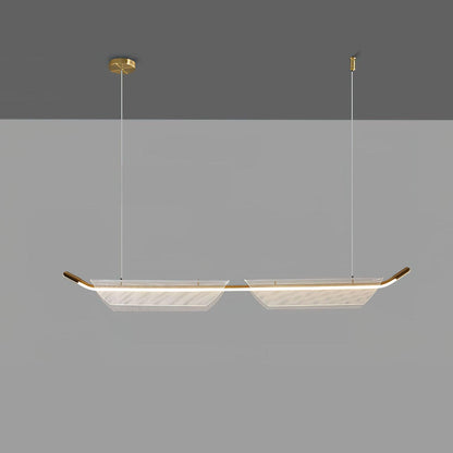 Two Boats Acrylic Drop light Pendant Light