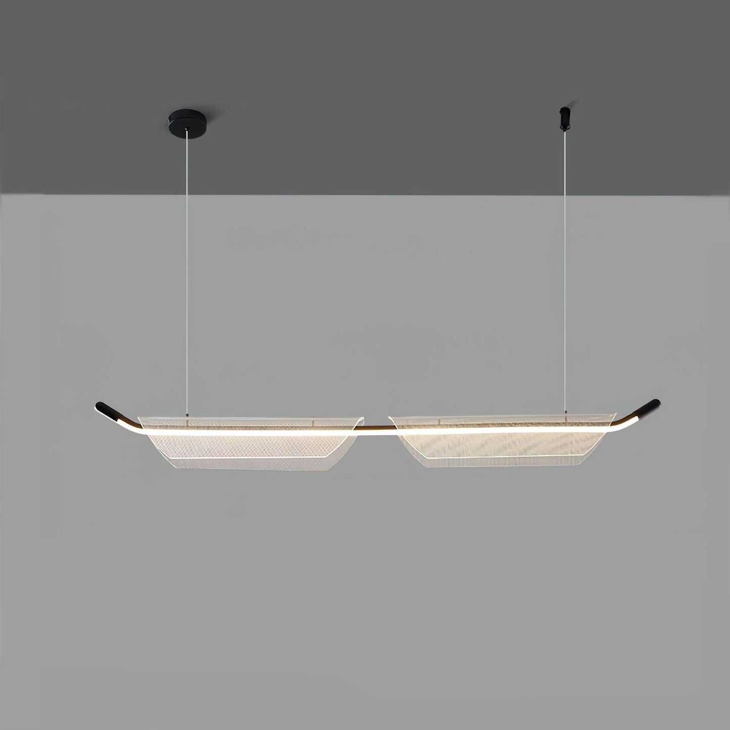 Two Boats Acrylic Drop light Pendant Light