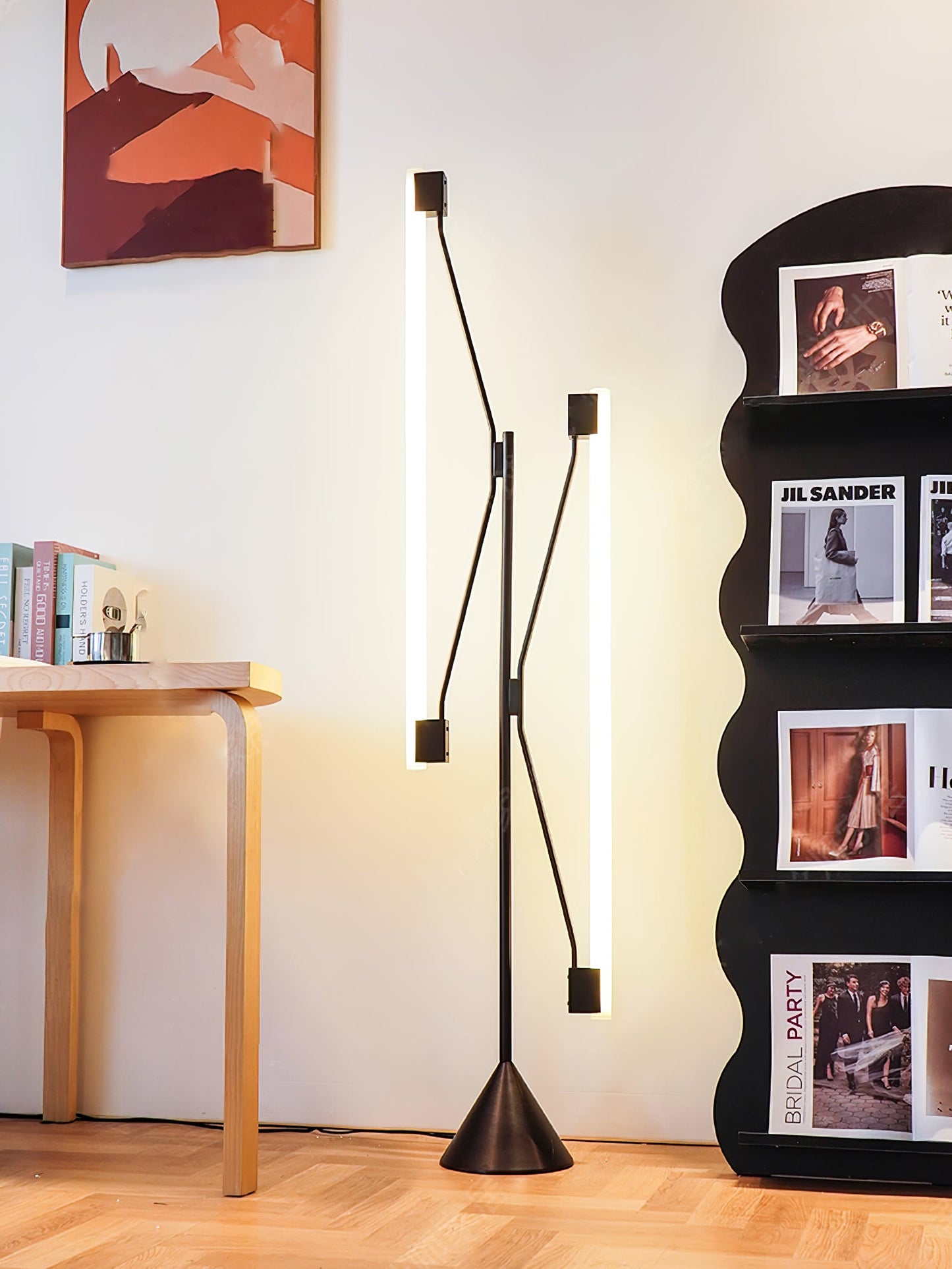 Two Tubes Standing Lamp Floor Lamp