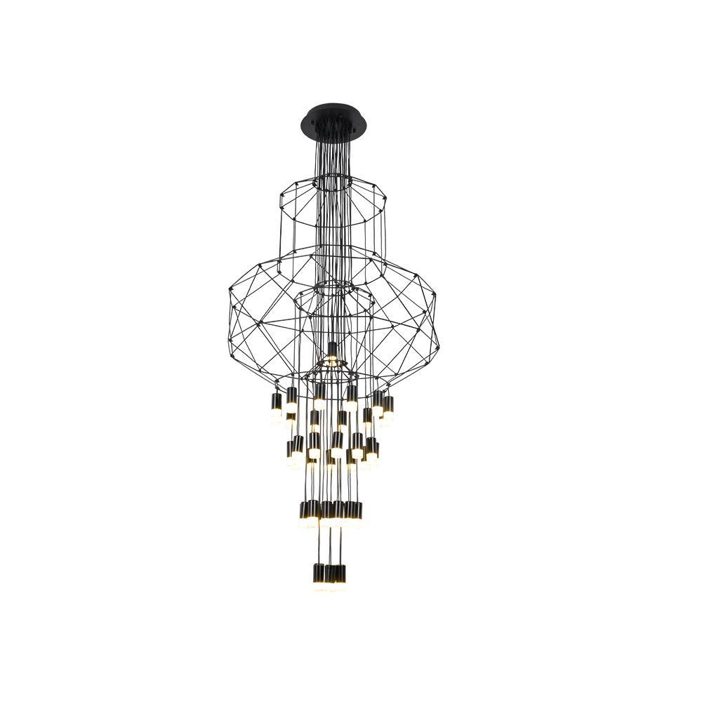 Lines Gasolier Chandelier