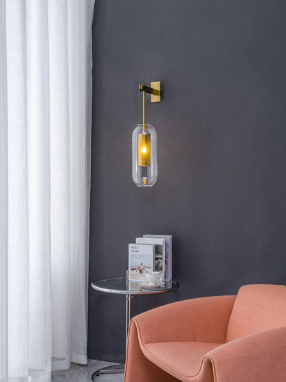 Vadim Glass Wall light Wall Lamp