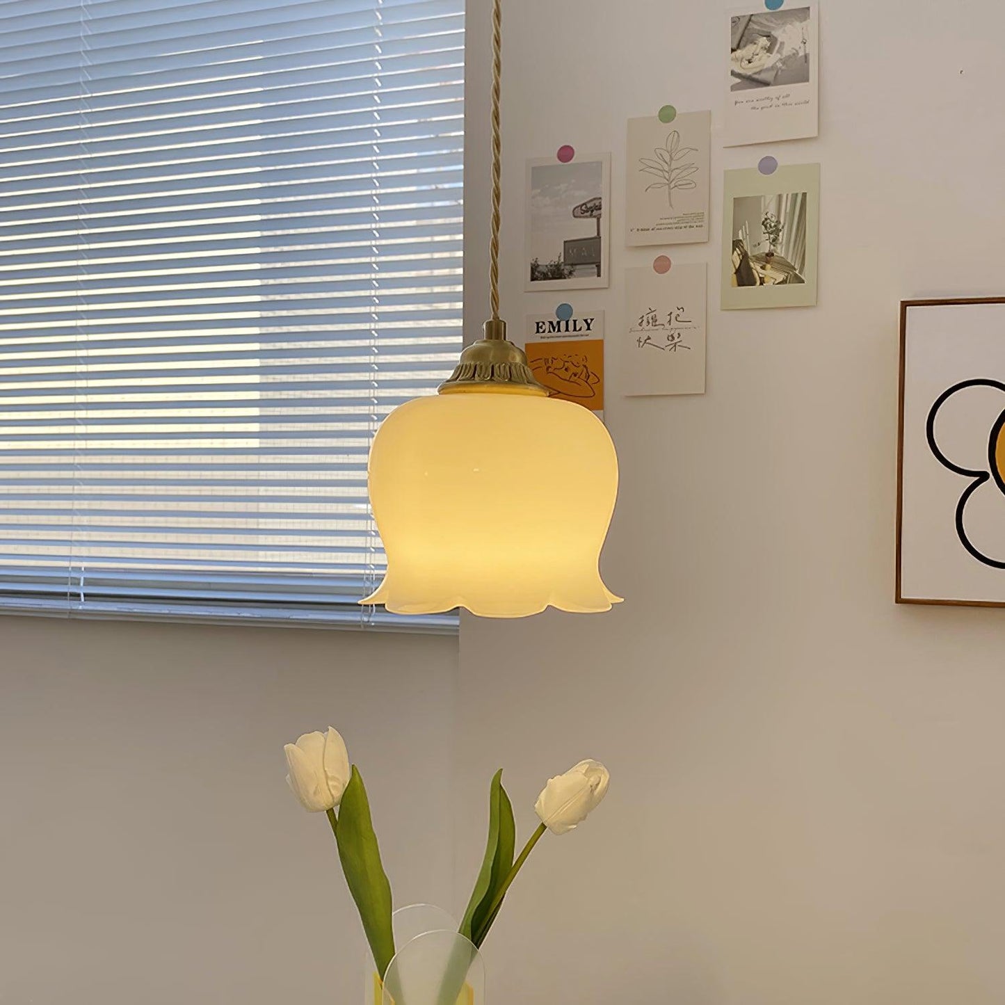 Valley flower Drop light Pendant Swag Lamp