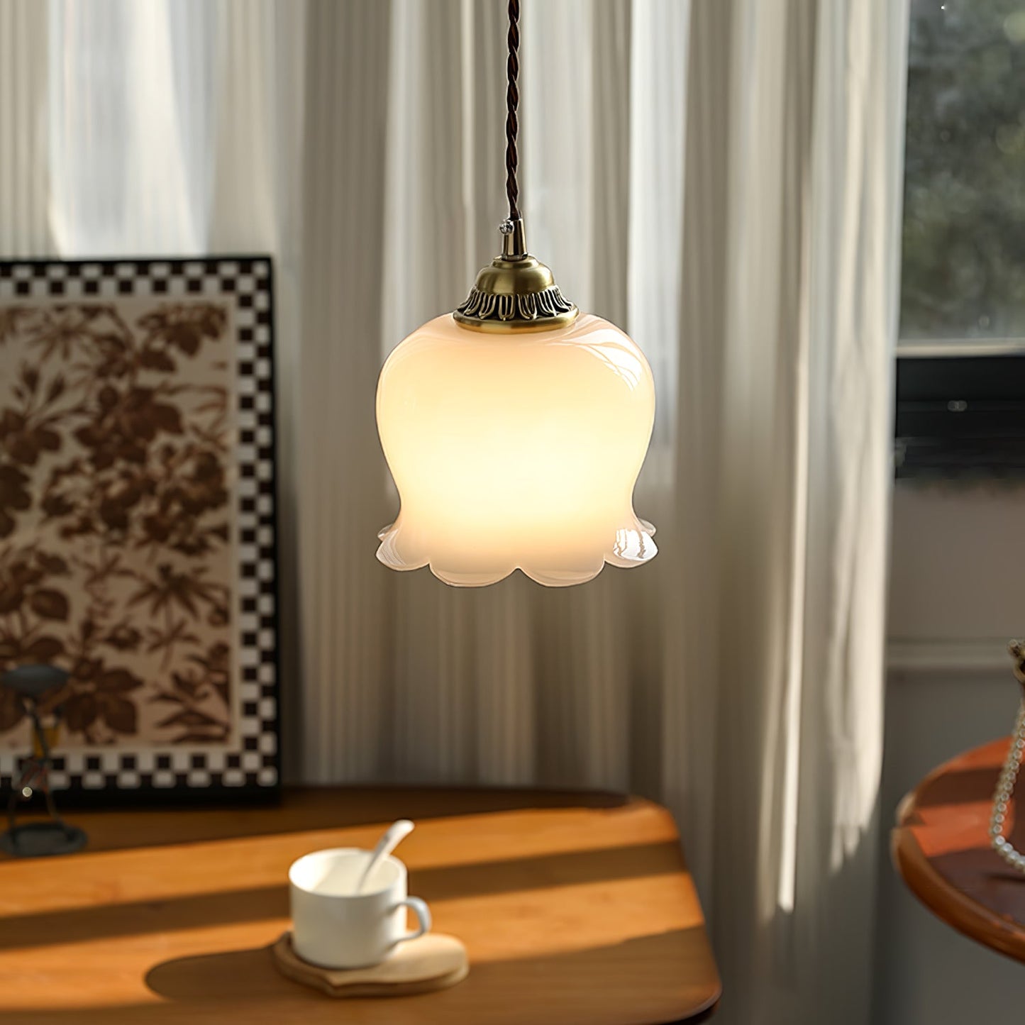 Valley flower Drop light Pendant Swag Lamp