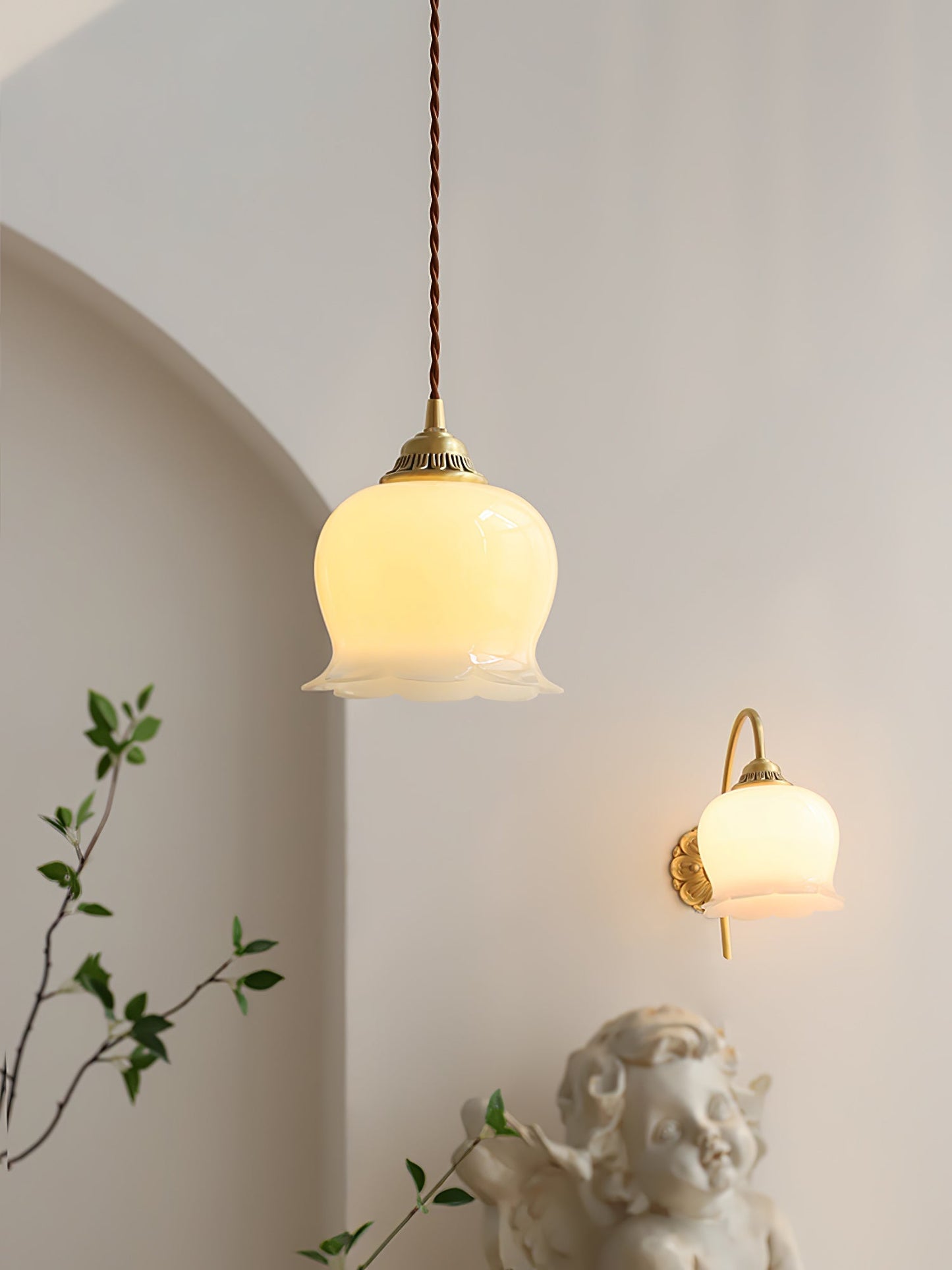 Valley flower Drop light Pendant Swag Lamp