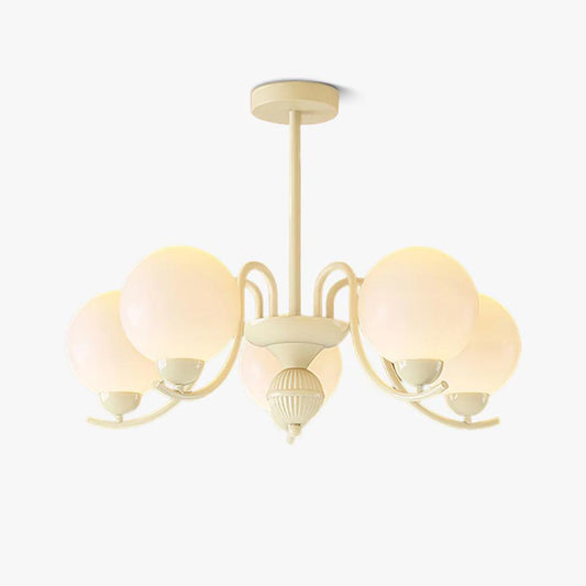 Vanilla Ball Gasolier Chandelier