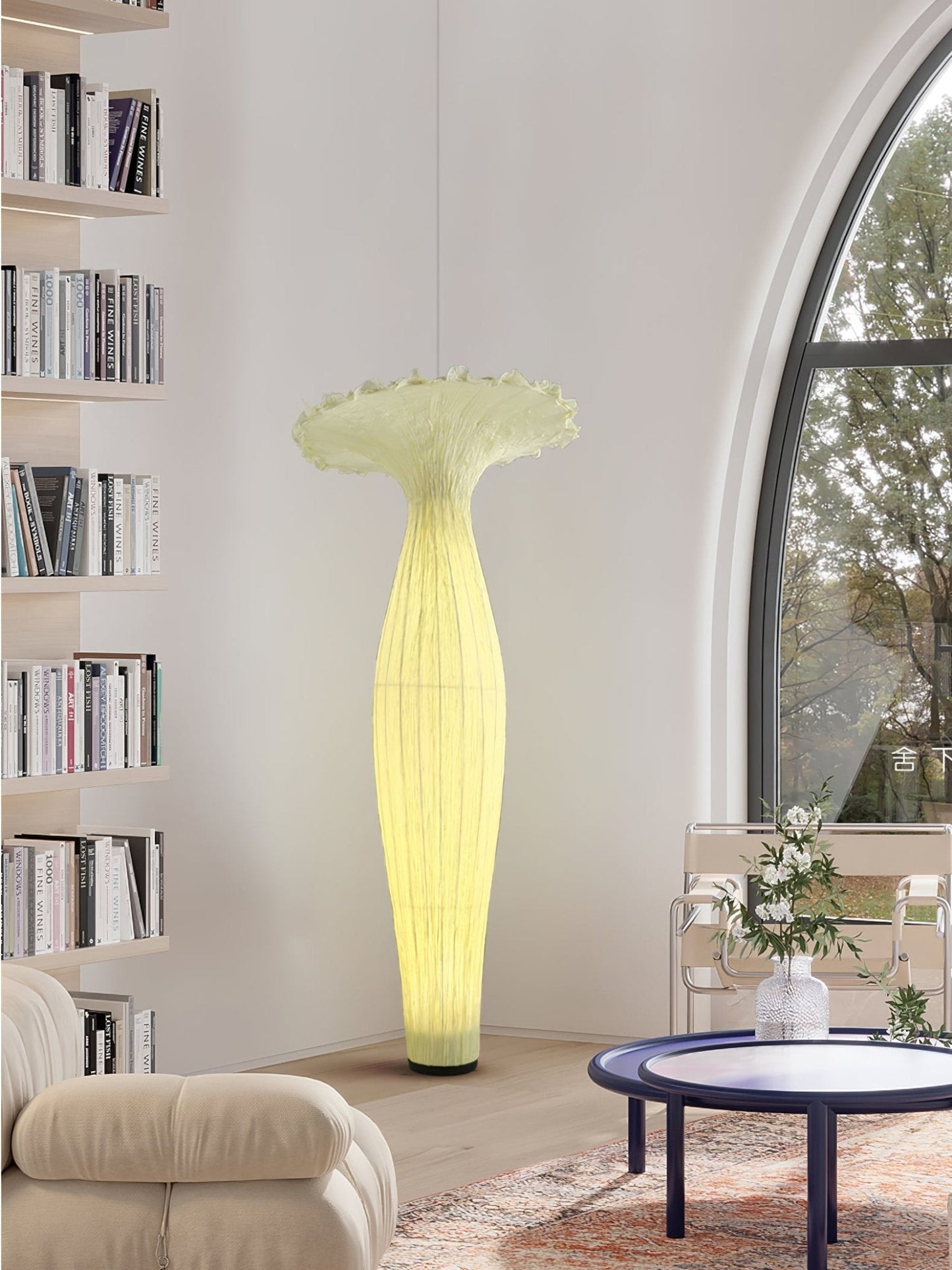 Vase Fabric Floor-mounted Lamp Floor Lamp