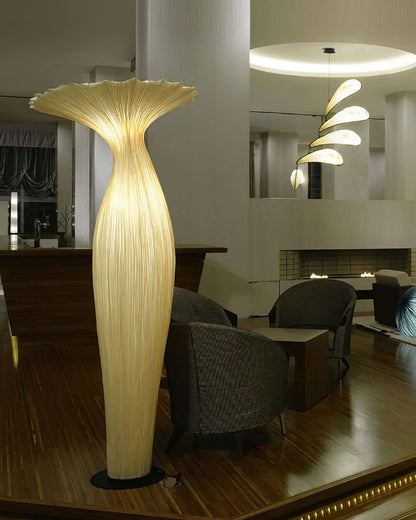 Vase Fabric Floor-mounted Lamp Floor Lamp