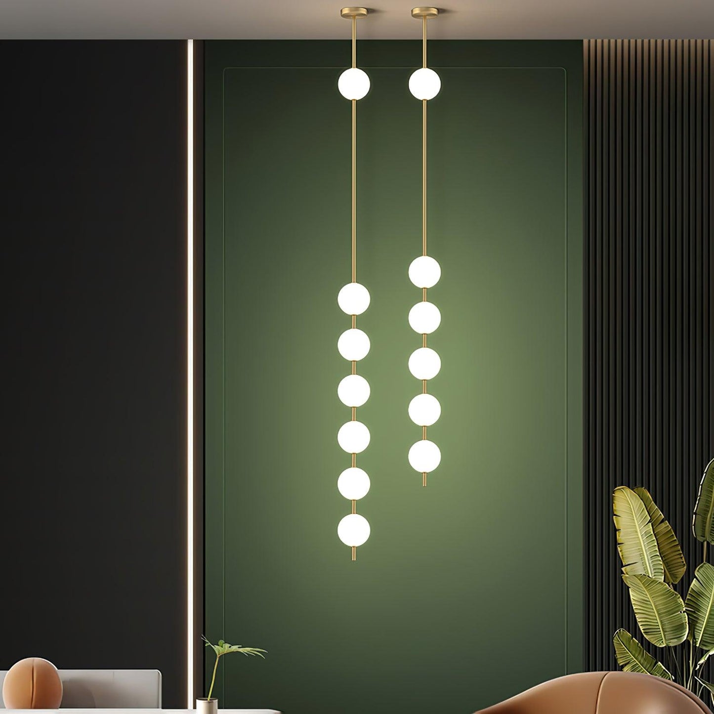 Vertical Balls Ceiling light fitting Pendant Lamp