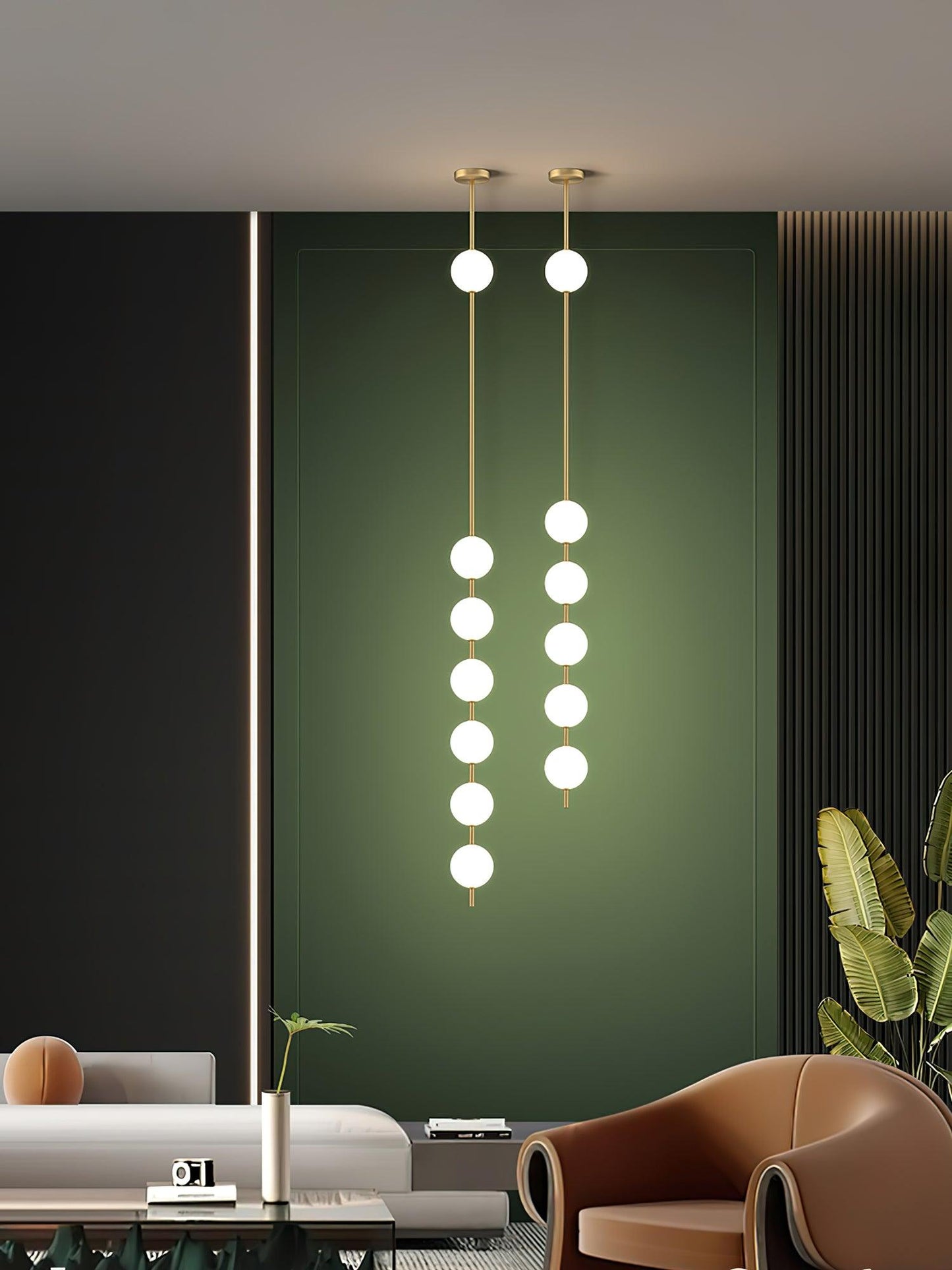 Vertical Balls Ceiling light fitting Pendant Lamp