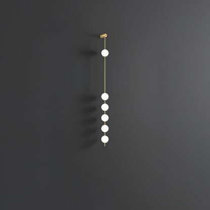 Vertical Balls Bracket light Wall Lamp