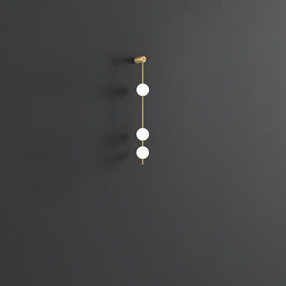 Vertical Balls Bracket light Wall Lamp