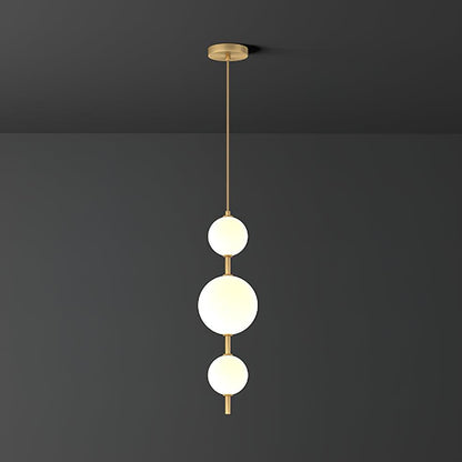 Vertical Globe Hanging light Pendant Lamp