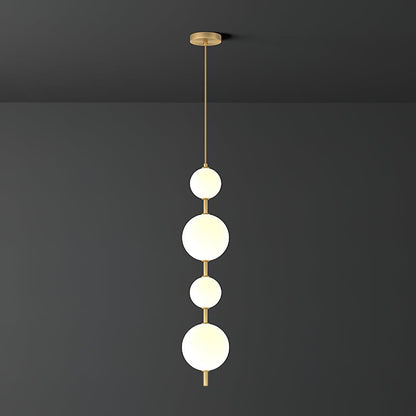 Vertical Globe Hanging light Pendant Lamp