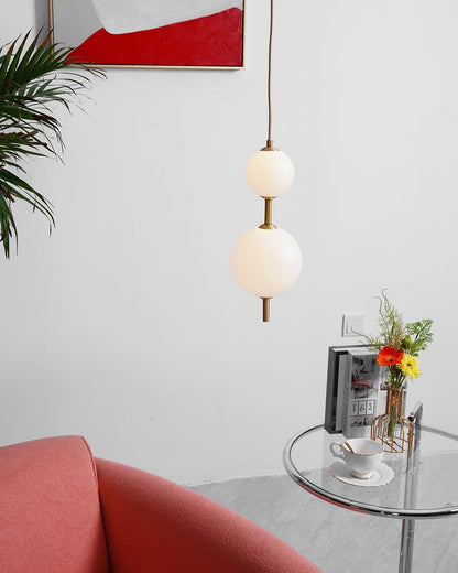 Vertical Globe Hanging light Pendant Lamp