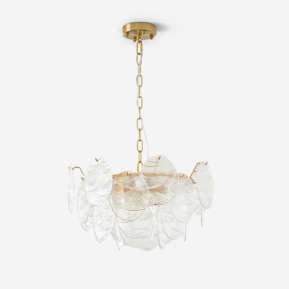 Victorian Disc Gasolier Chandelier