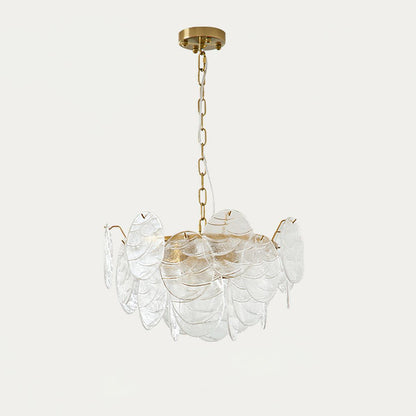 Victorian Disc Gasolier Chandelier