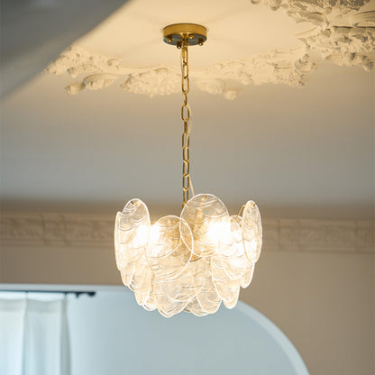 Victorian Disc Gasolier Chandelier