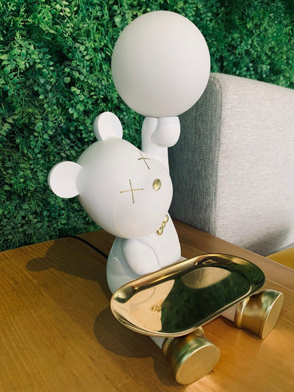 Violent Bear Tray Bedside lamp Desk Lamp