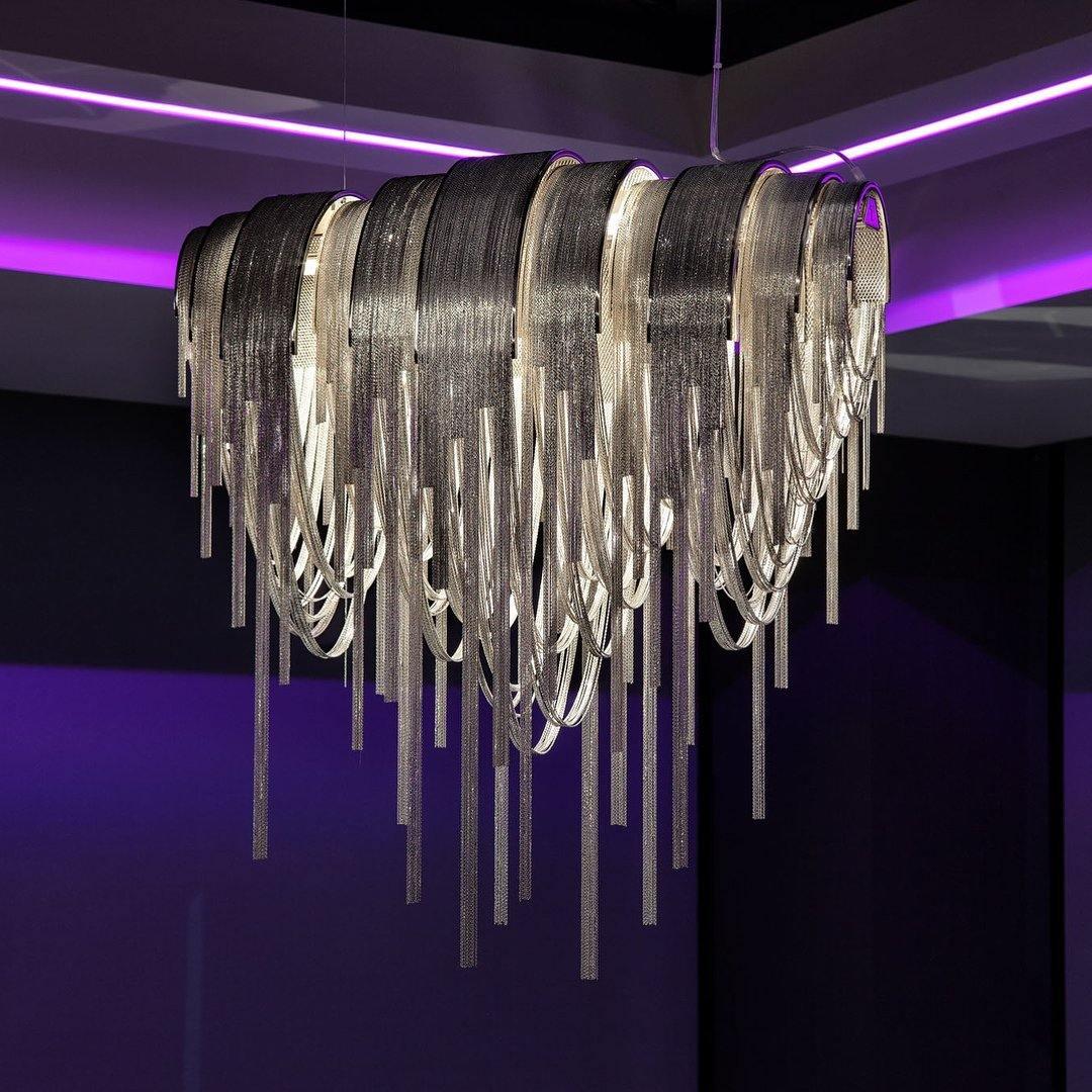 Length Chains Gasolier Chandelier