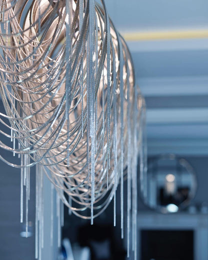 Length Chains Gasolier Chandelier