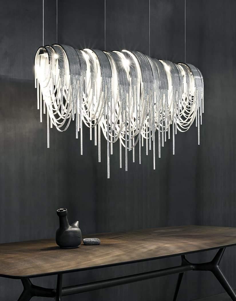 Length Chains Gasolier Chandelier