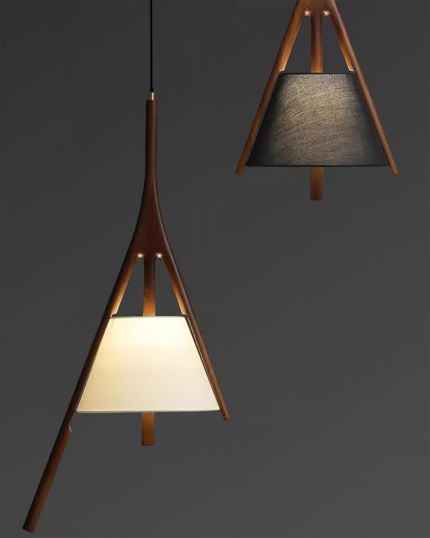 Nanzhi Wood Drop light Pendant Lamp